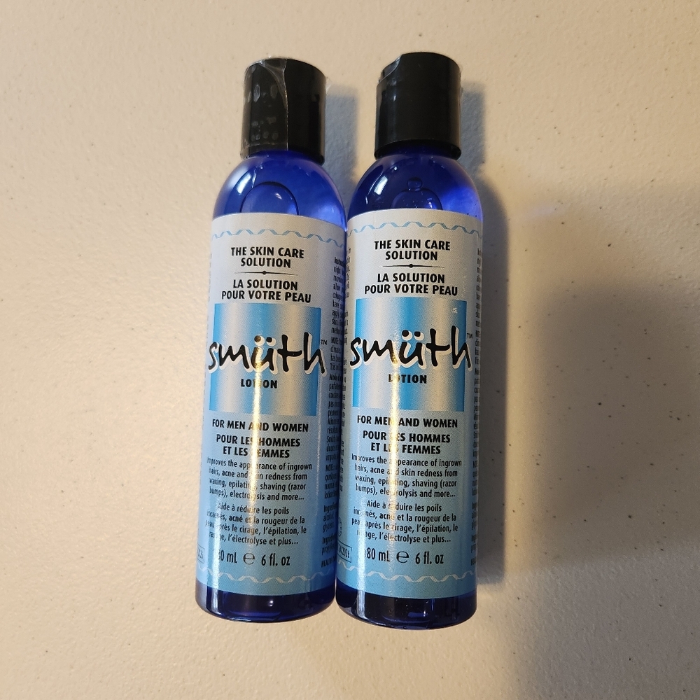 Lot of 2 X Smuth Lotion 6 oz Skin Care Solution NEW